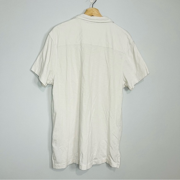 J. Crew White Cotton Soft Utility Chore Work Shirt L - Picture 6 of 6